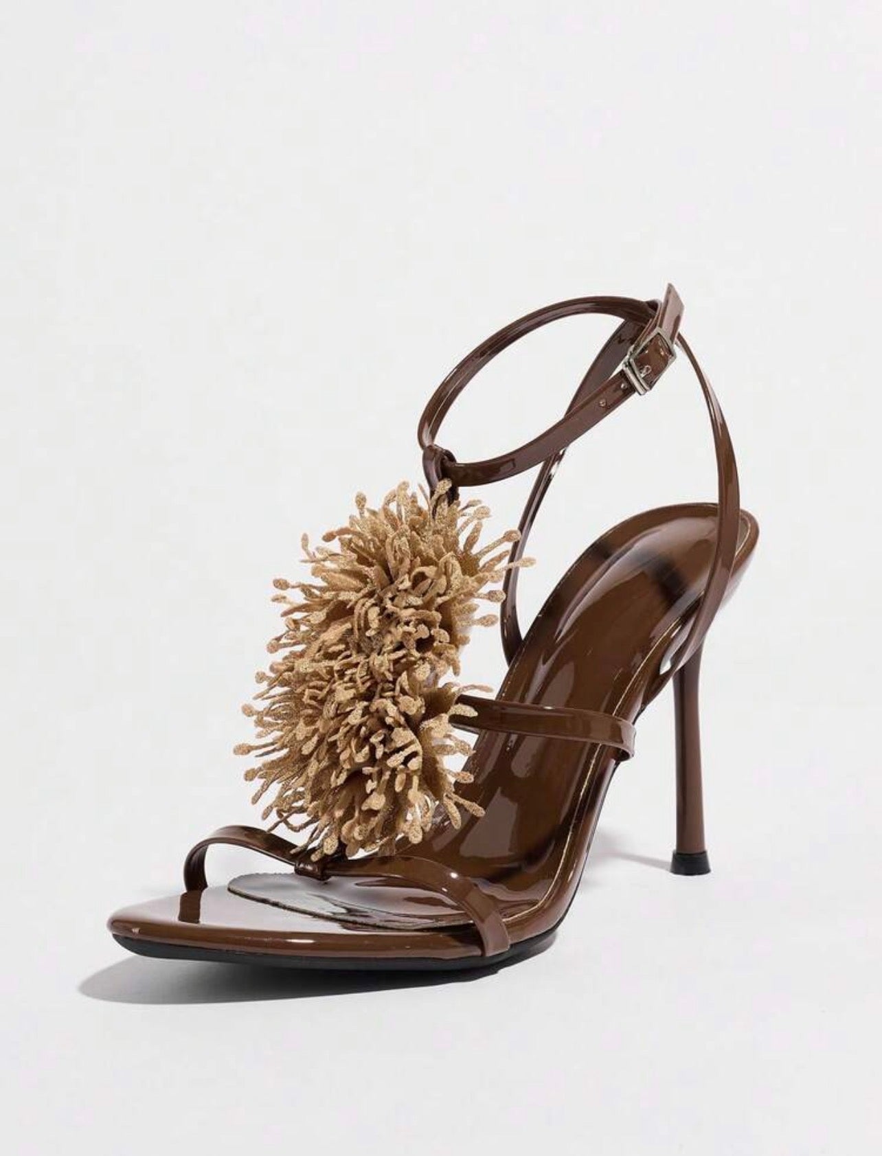 Women's High Heel Sandals, Suitable Night Parties, Gatherings, Outdoor Occasions. Fashionable, Elegant, High-End, Banquet, Mirror Craftsmanship