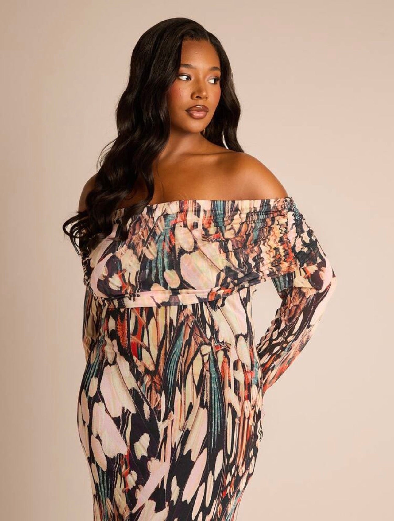 Fashion Style ~ Off the Shoulder Dress ~ VERI CLASSY VERI DEMURE ~