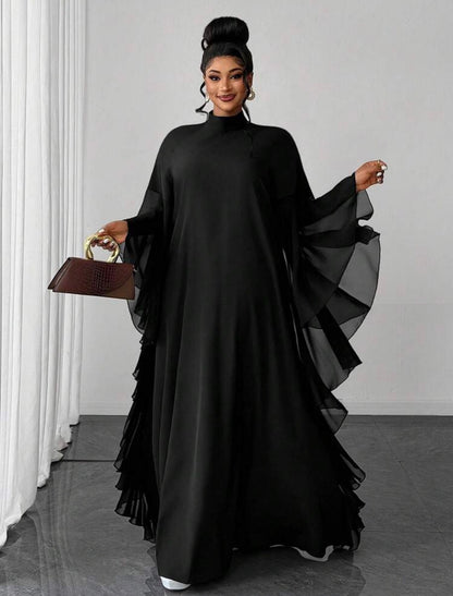 ELEGANT MAXI DRESS WITH SIMPLE STATEMENTS - FASHION BRAND LA CHRISTIAN DELOS