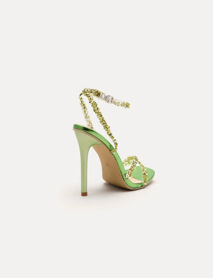 Suede Leopard Print High Heels ~ Classic Brand Heels