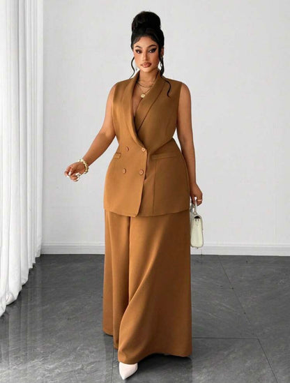 BOSSY LOOKS - Two-Piece Set - Stylish CHRISTIAN DELOS