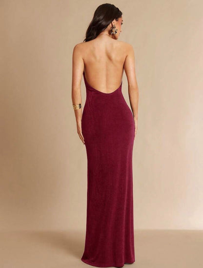 Silquee Bld Colour Cutout Design Fitted Elegant Dress - VERI CLASSY VERY DEMURE