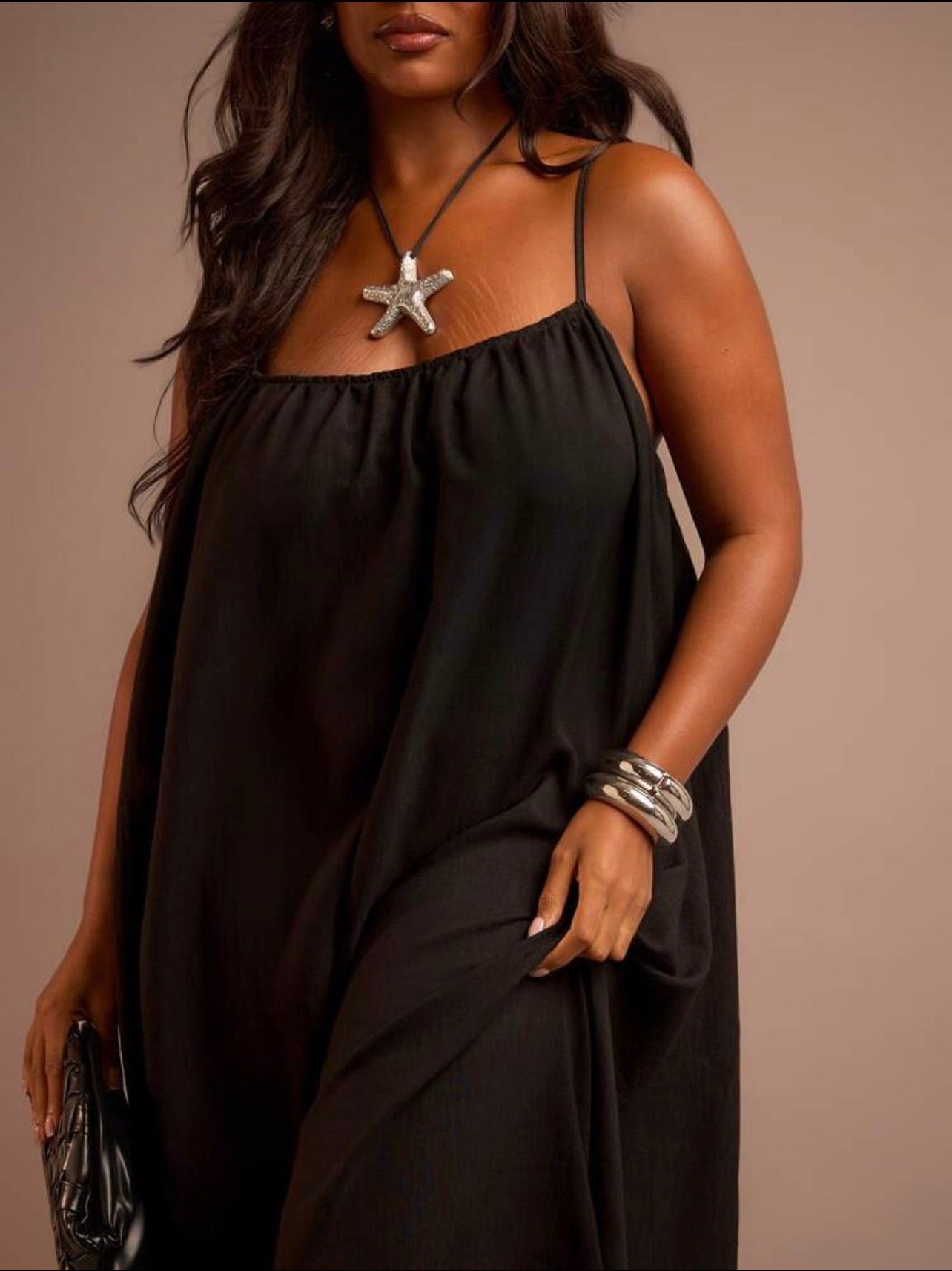 Oversized Lose Fit Maxi Dress ~ VERI CLASSY For Outdoor Occasions ~ @CHRISTIANDELOS_