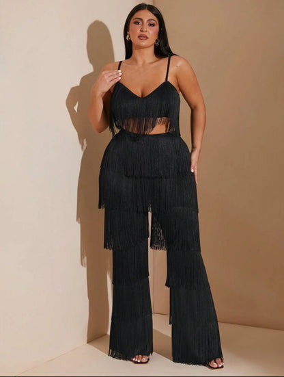 Wine Tasting Two-Piece Black Crop top @Christiandelos