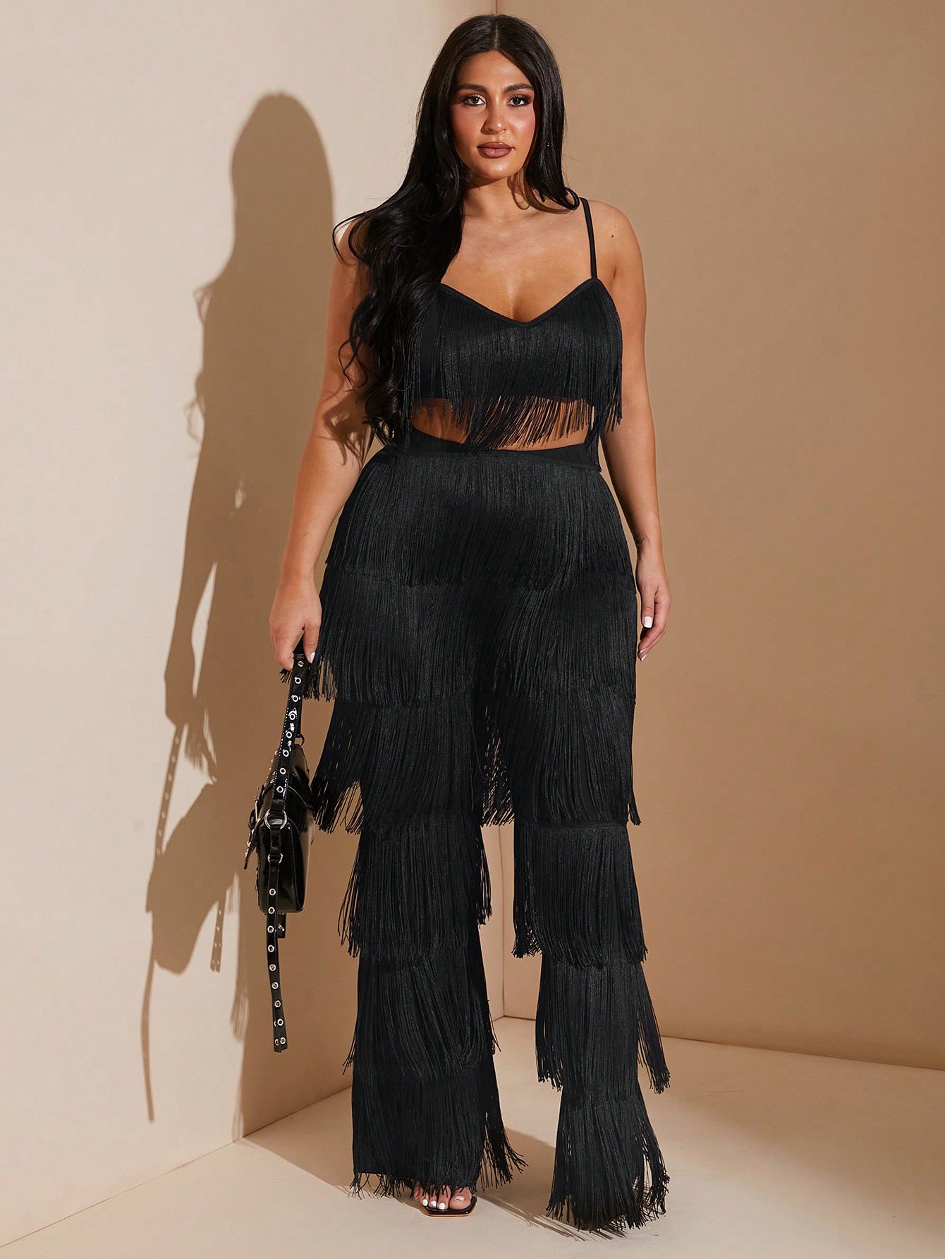 Wine Tasting Two-Piece Black Crop top @Christiandelos