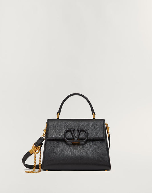 VALENTINO VSLING GRAINY CALFSKIN HANDBAG