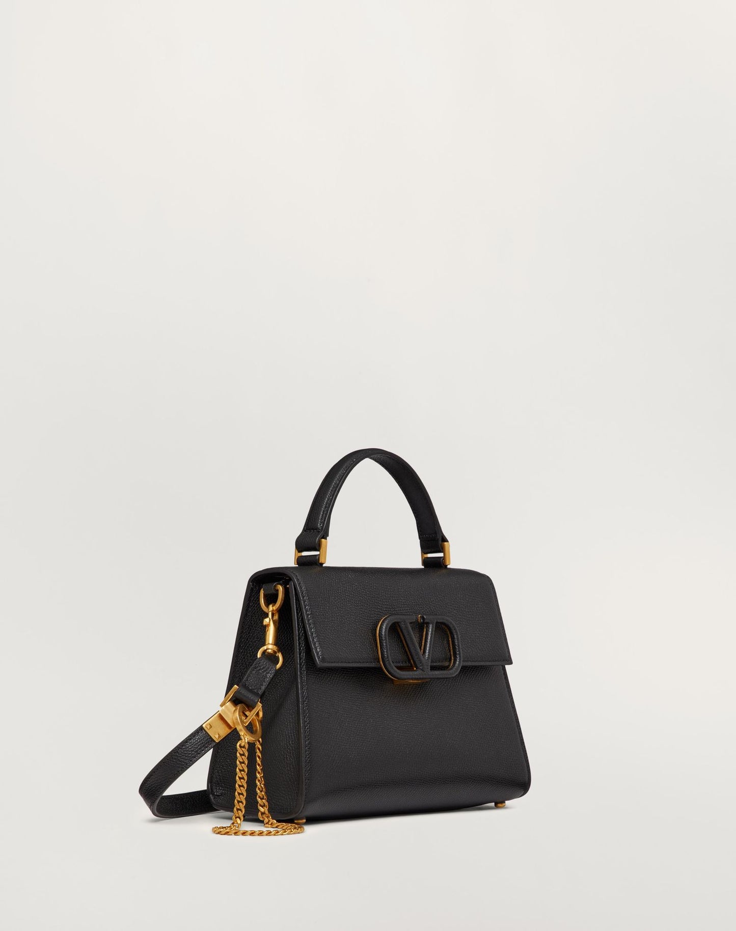 VALENTINO VSLING GRAINY CALFSKIN HANDBAG