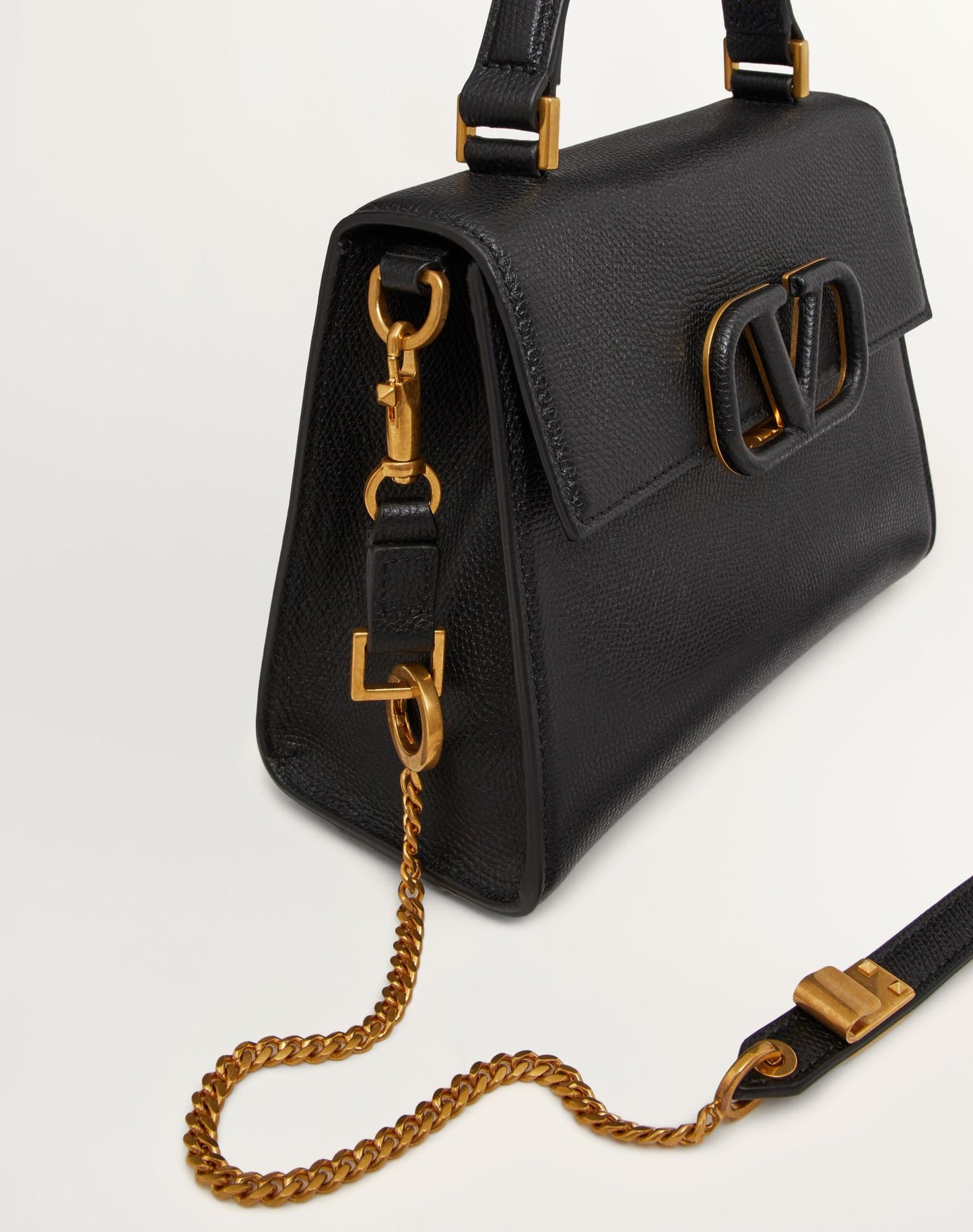 VALENTINO VSLING GRAINY CALFSKIN HANDBAG