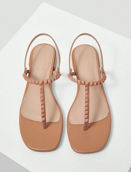 Premium Bead Decor Flat Sandals