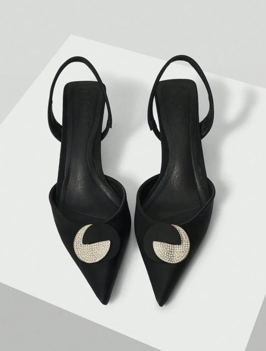 Pointed Toe Stiletto Elegant Shoe